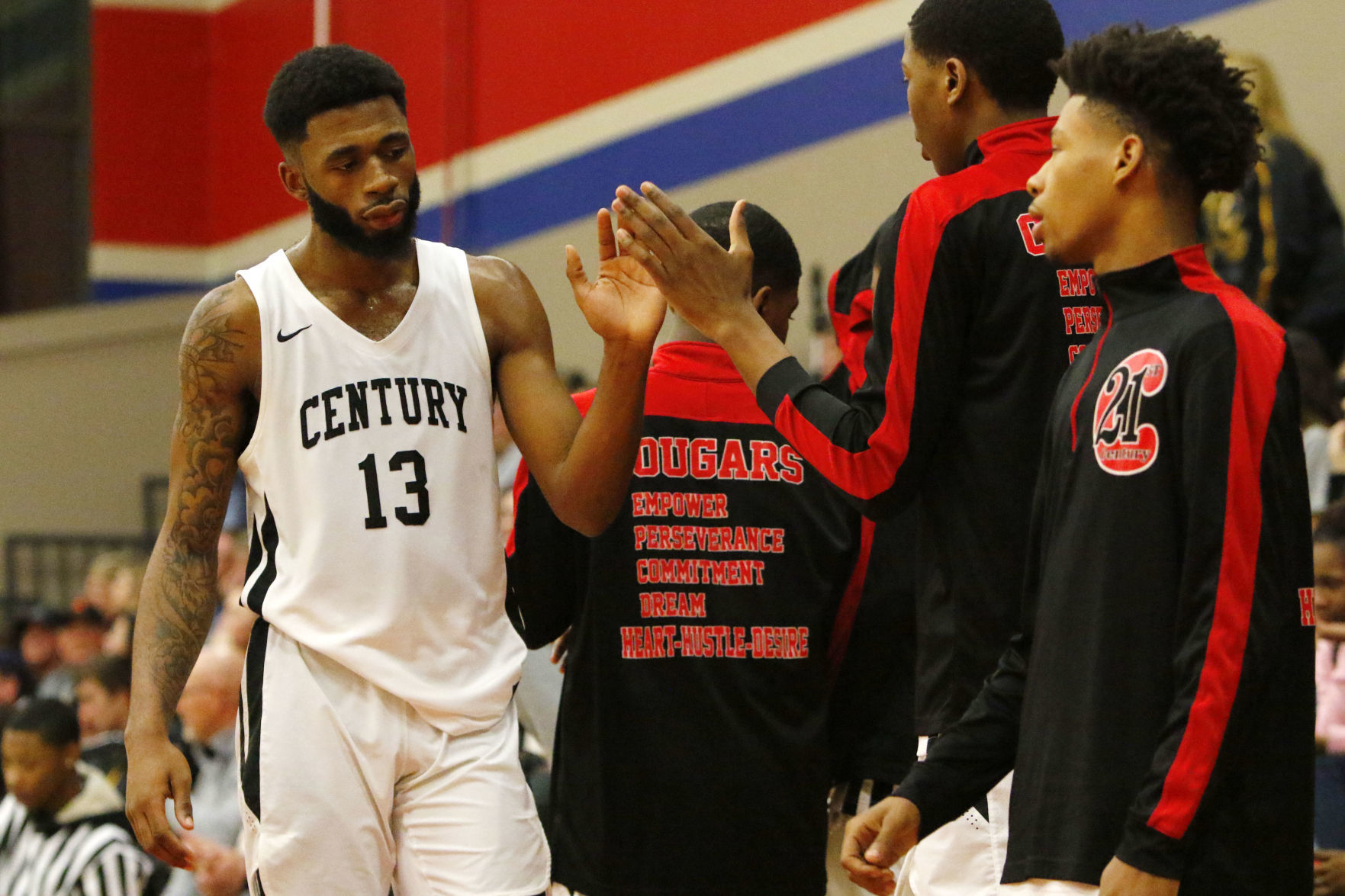 Kouts at 21st Century boys basketball